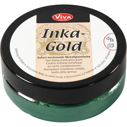 Inka Gold, emerald, 50 ml/ 1 kpl.